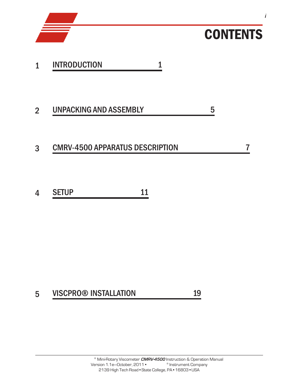 Cannon Instrument CMRV-4500 User Manual | 128 pages