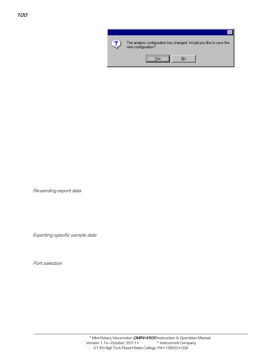 Cannon Instrument CMRV-4500 User Manual | Page 106 / 128