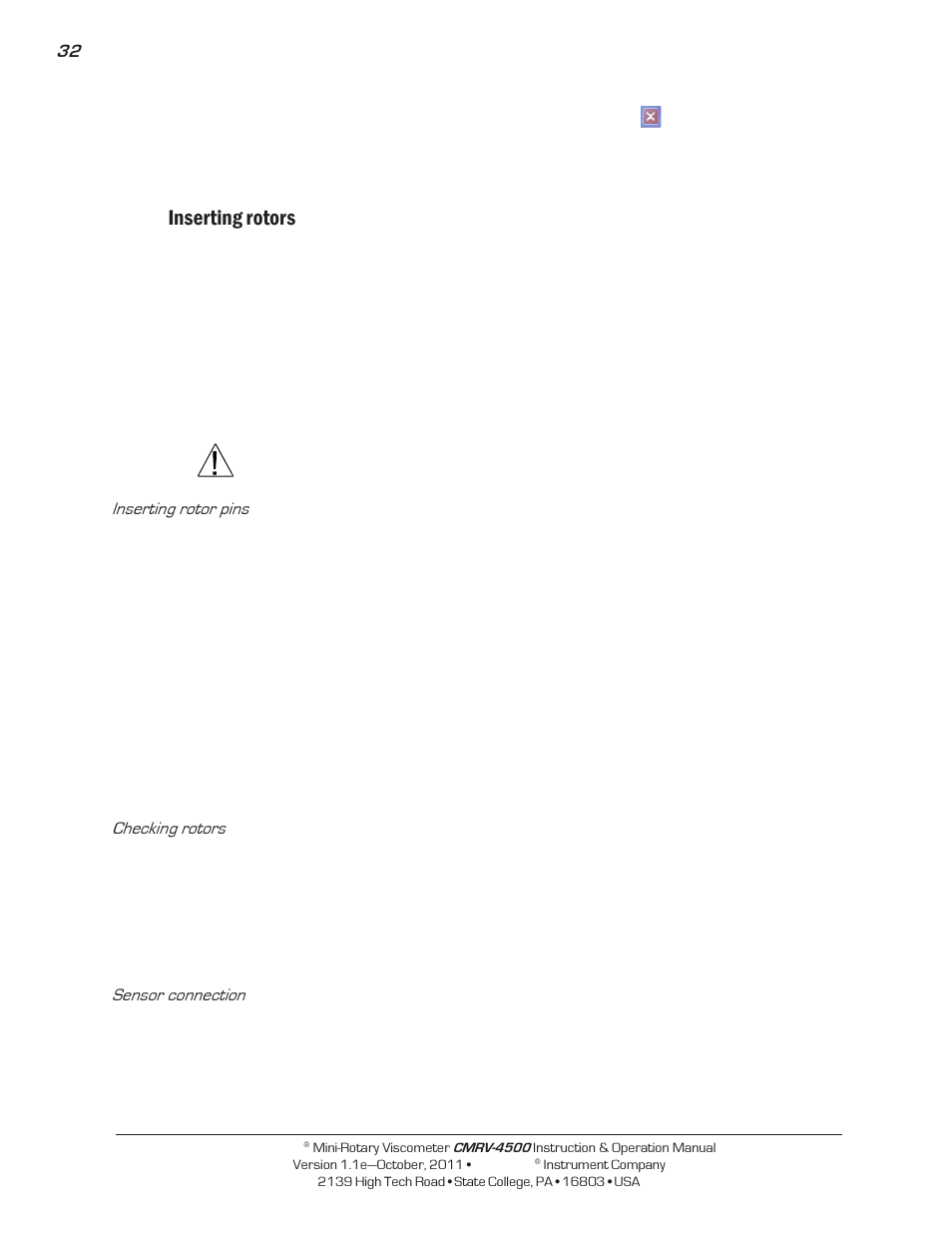 Inserting rotors | Cannon Instrument CMRV-4500 User Manual | Page 38 / 128