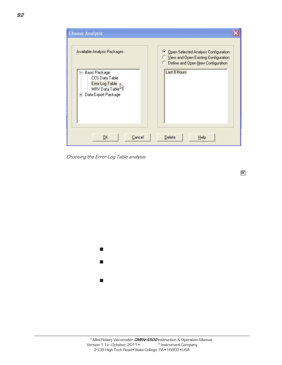 Cannon Instrument CMRV-4500 User Manual | Page 98 / 128