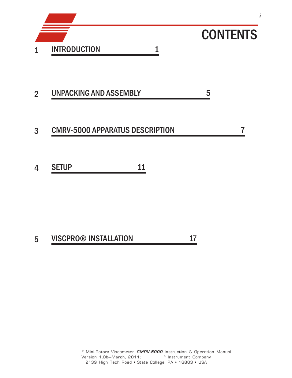 Cannon Instrument CMRV-5000 User Manual | 128 pages