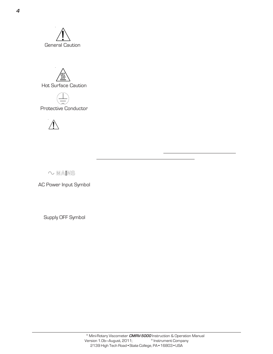 Cannon Instrument CMRV-5000 User Manual | Page 10 / 128