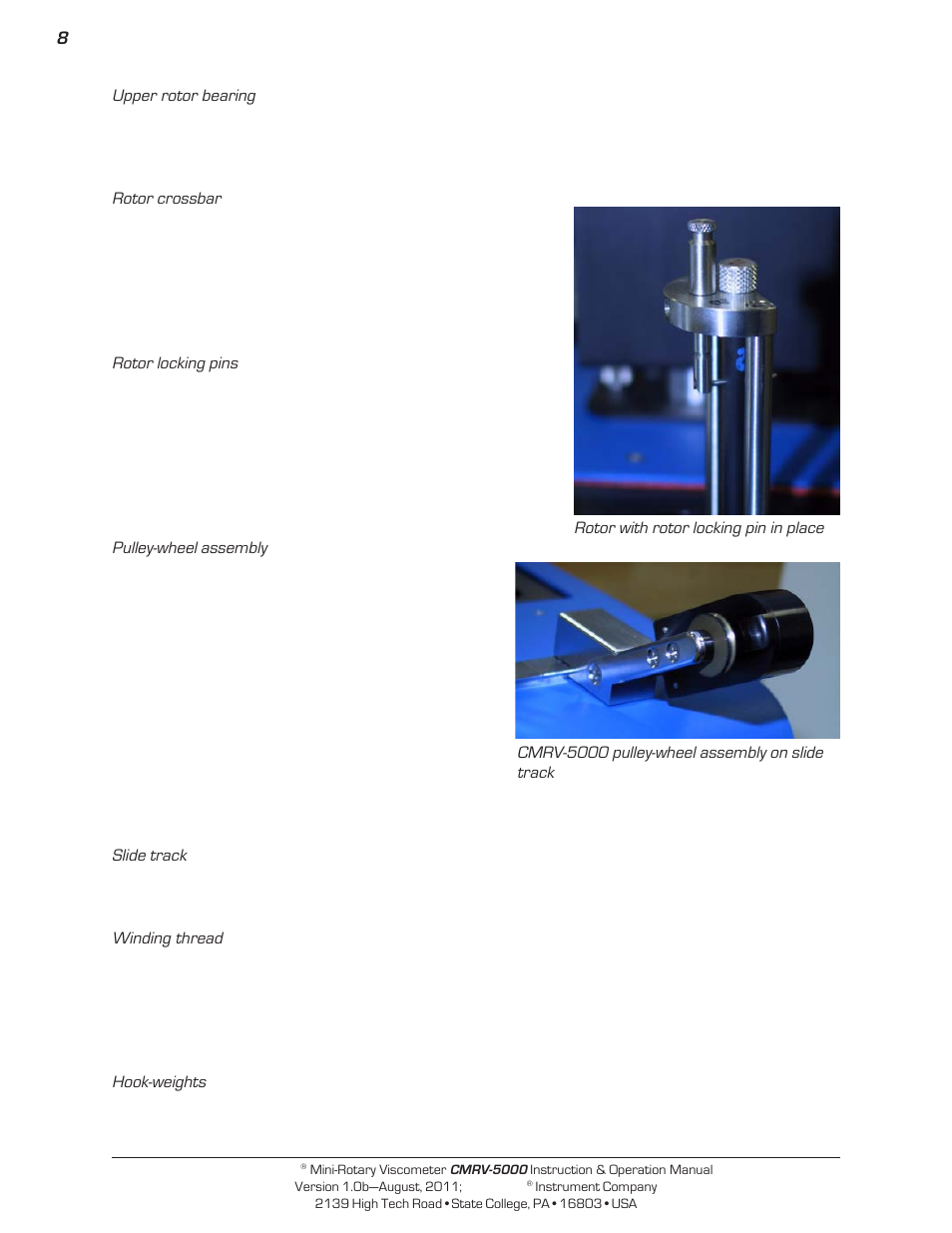 Cannon Instrument CMRV-5000 User Manual | Page 14 / 128