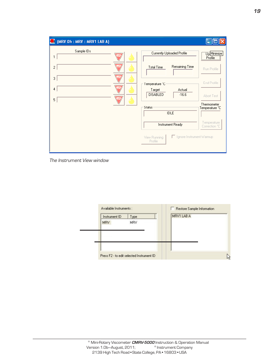 Cannon Instrument CMRV-5000 User Manual | Page 25 / 128