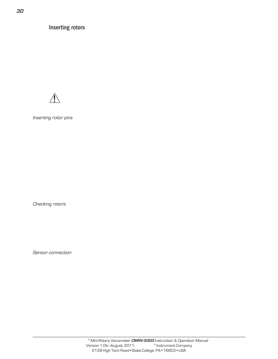 Inserting rotors | Cannon Instrument CMRV-5000 User Manual | Page 36 / 128