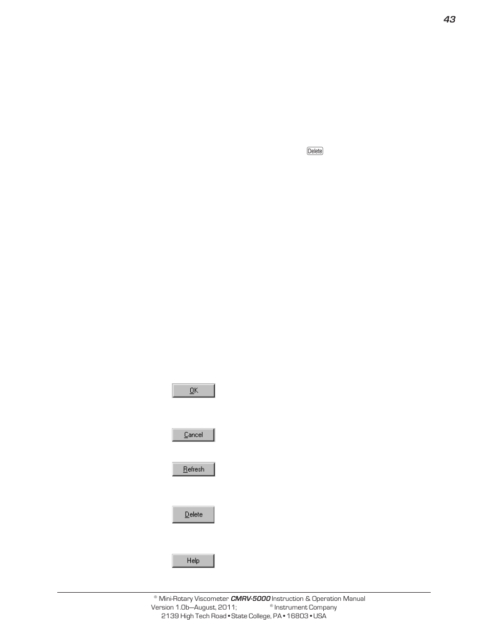 Cannon Instrument CMRV-5000 User Manual | Page 49 / 128