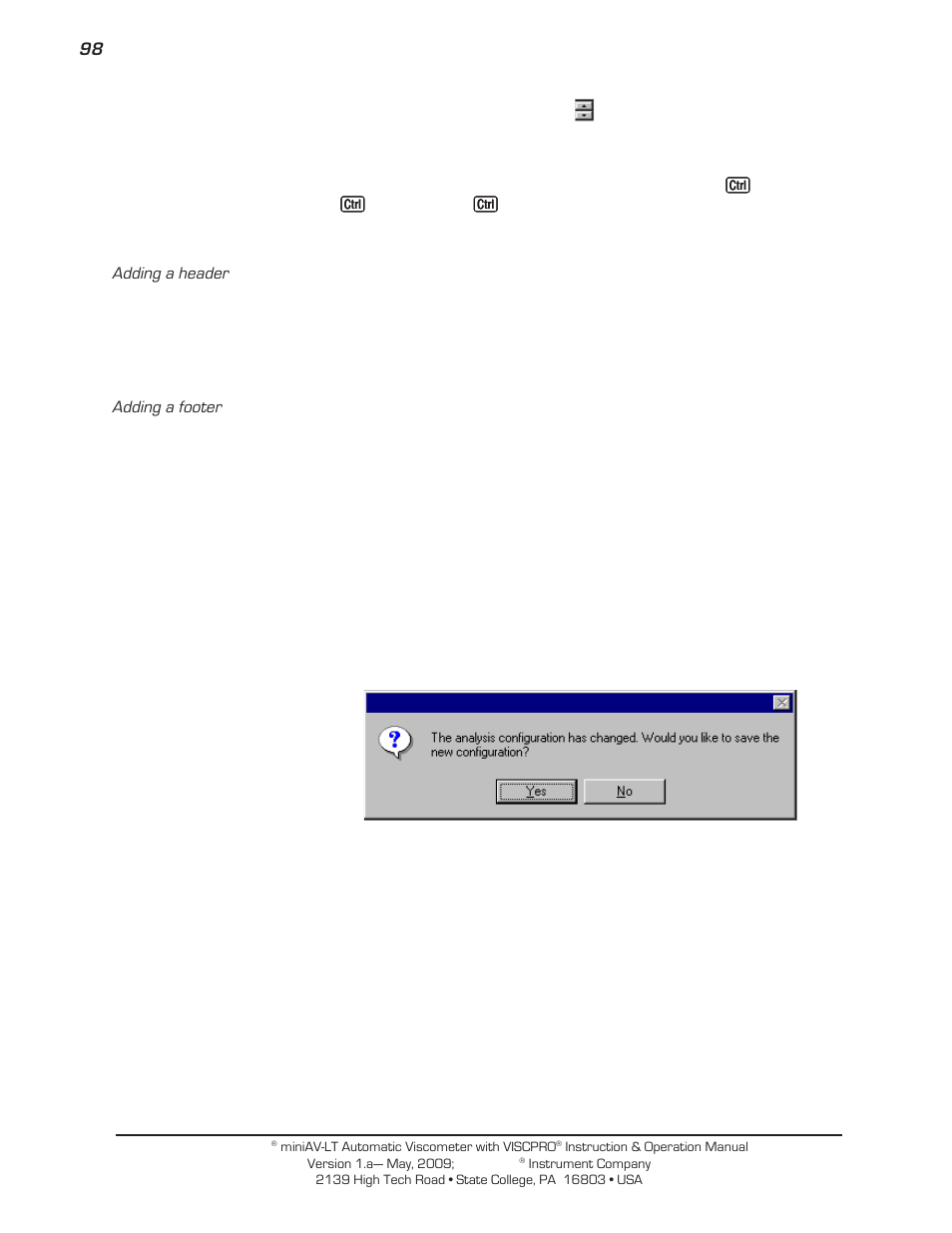 Cannon Instrument miniAV-LT User Manual | Page 102 / 124