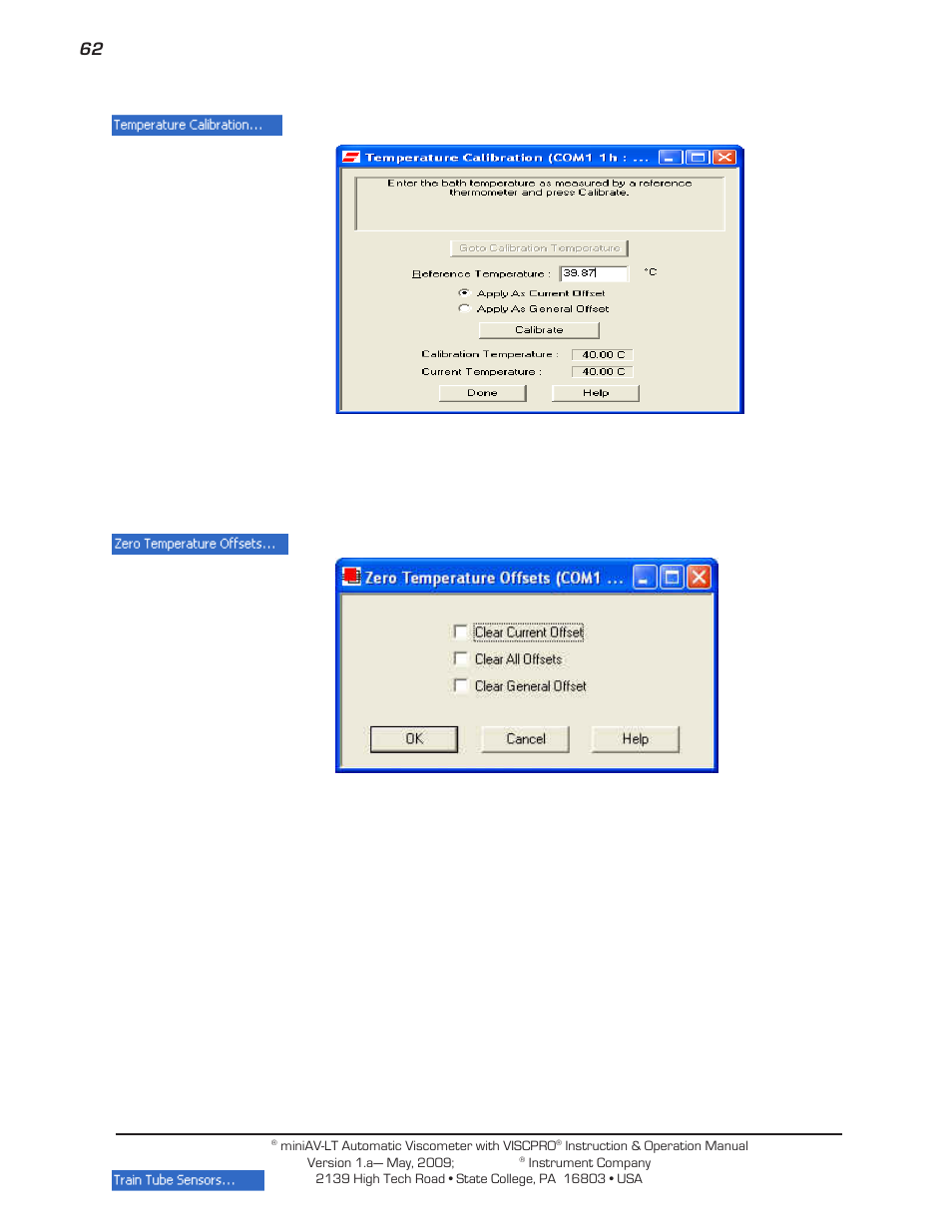 Cannon Instrument miniAV-LT User Manual | Page 66 / 124