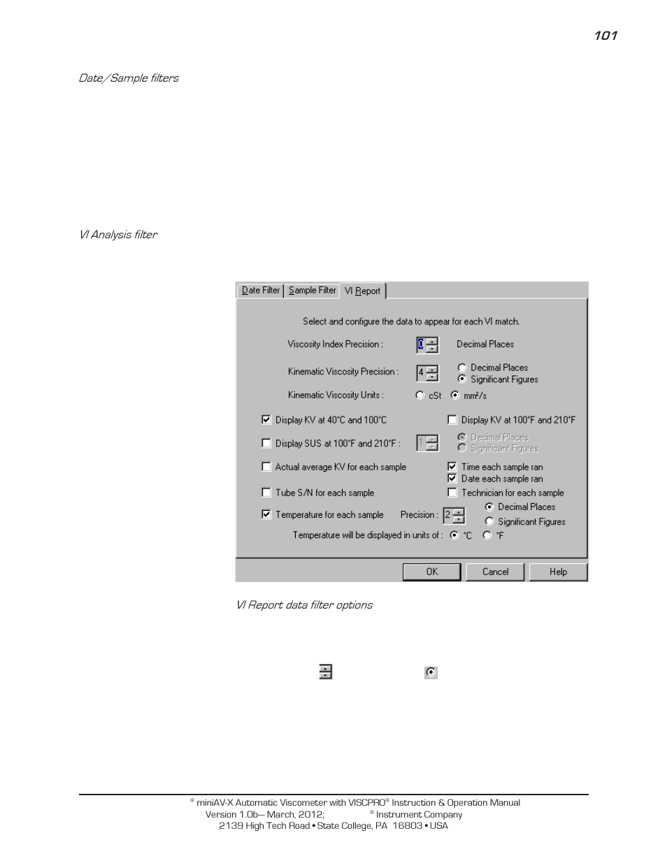 Cannon Instrument miniAV-X User Manual | Page 107 / 140