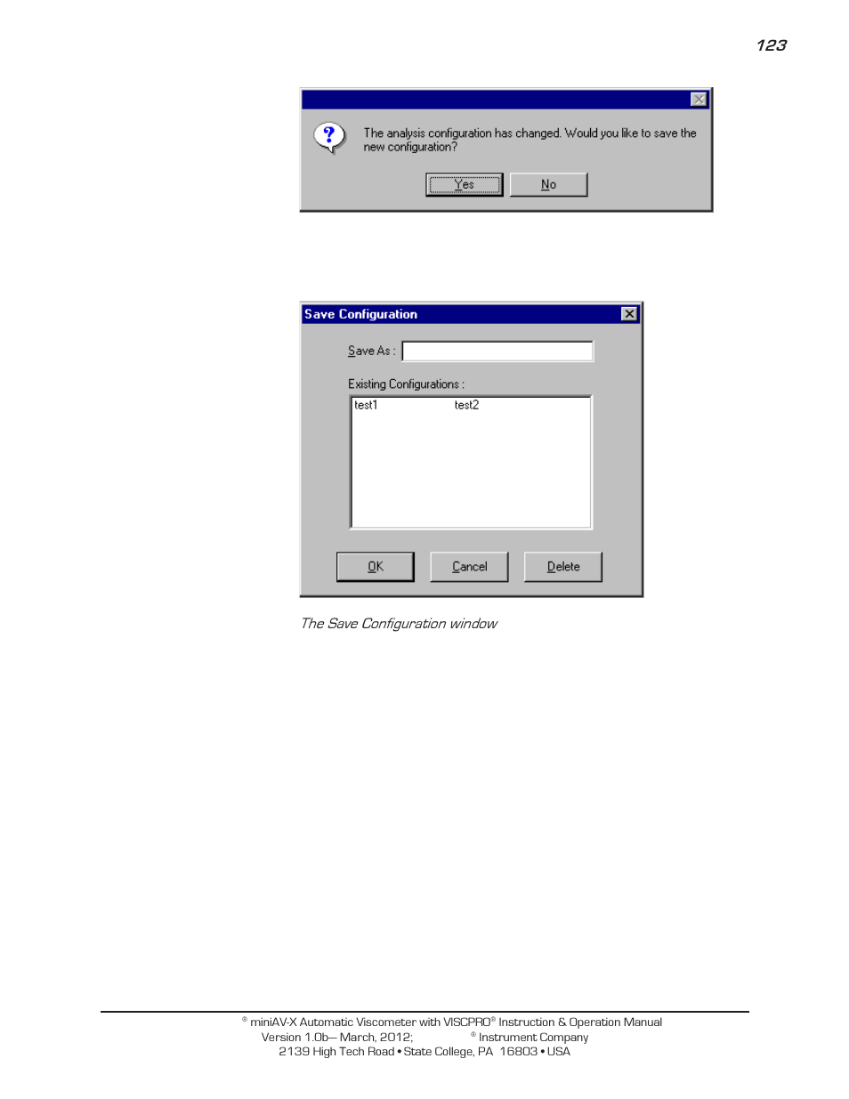Cannon Instrument miniAV-X User Manual | Page 129 / 140