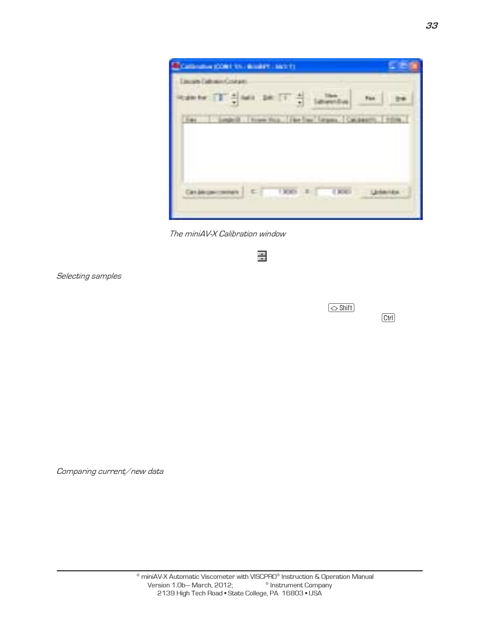 Cannon Instrument miniAV-X User Manual | Page 39 / 140