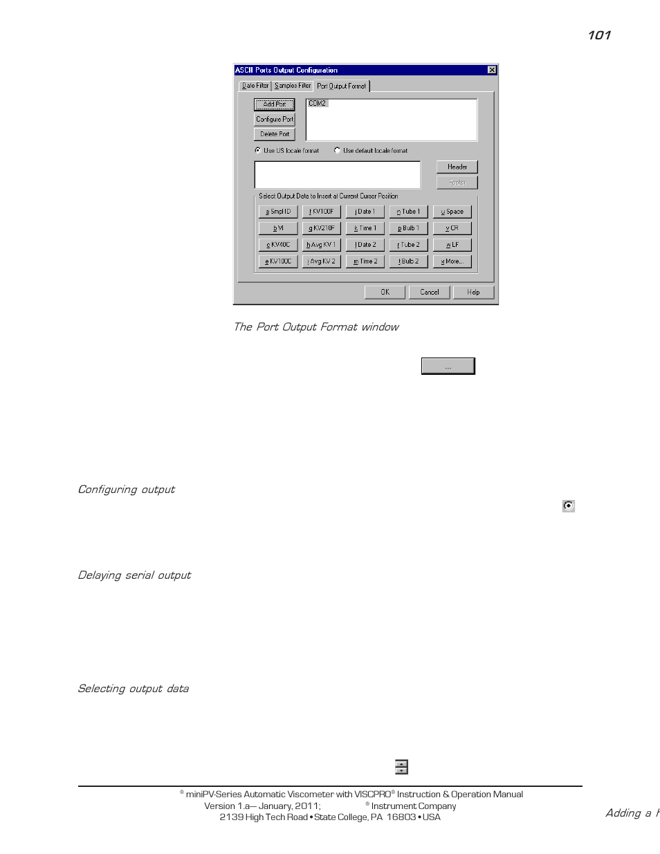 Cannon Instrument miniPV-X User Manual | Page 107 / 130