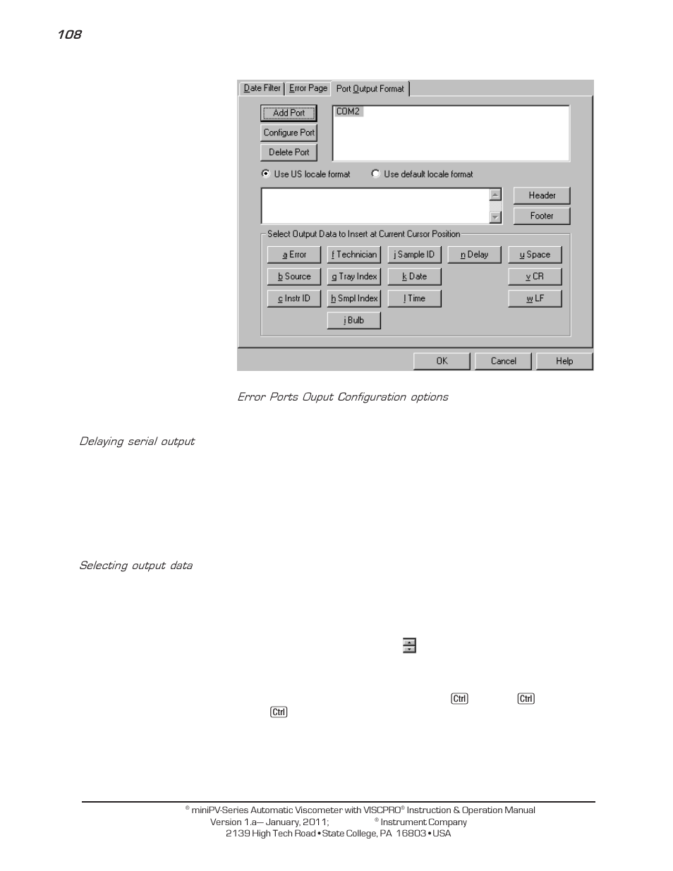 Cannon Instrument miniPV-X User Manual | Page 114 / 130