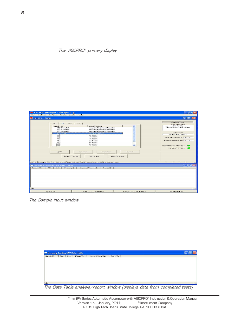 Cannon Instrument miniPV-X User Manual | Page 14 / 130