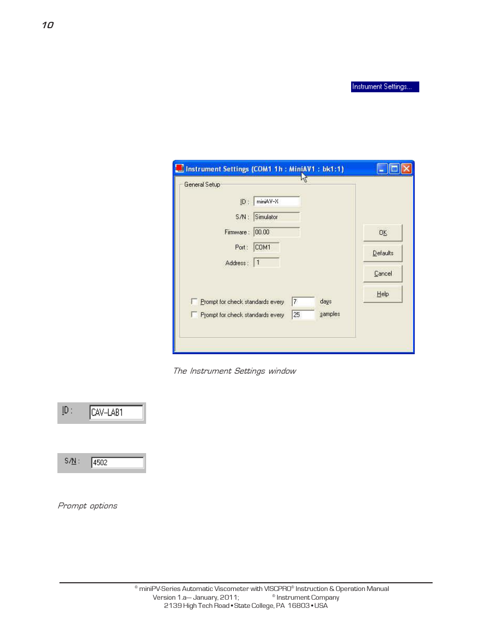 Cannon Instrument miniPV-X User Manual | Page 16 / 130