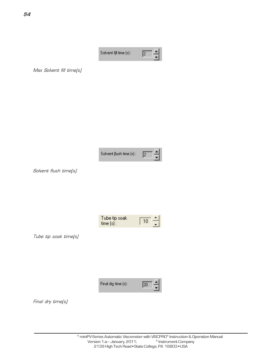 Cannon Instrument miniPV-X User Manual | Page 60 / 130
