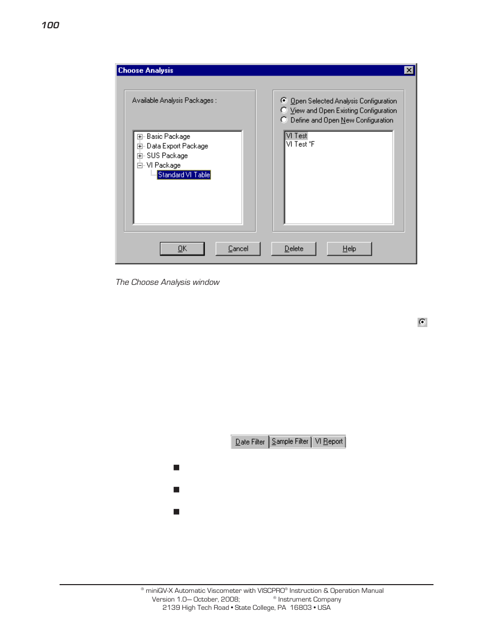 Cannon Instrument miniQV-X User Manual | Page 106 / 140