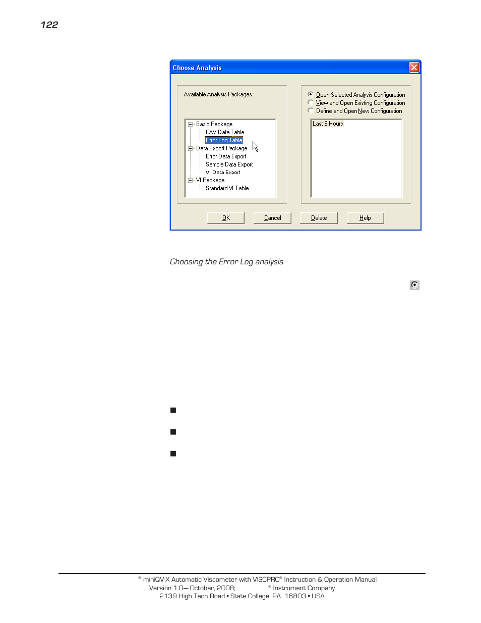 Cannon Instrument miniQV-X User Manual | Page 128 / 140