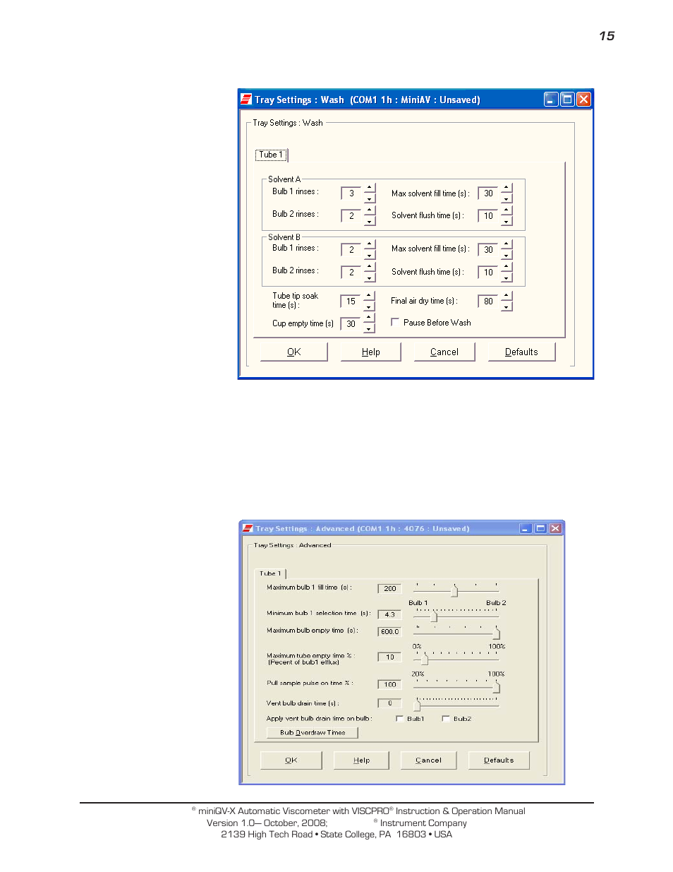Cannon Instrument miniQV-X User Manual | Page 21 / 140