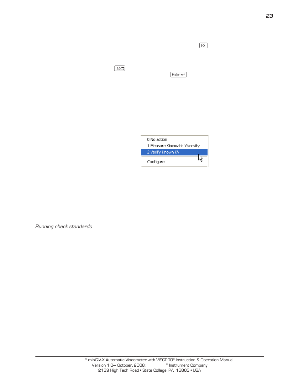 Cannon Instrument miniQV-X User Manual | Page 29 / 140
