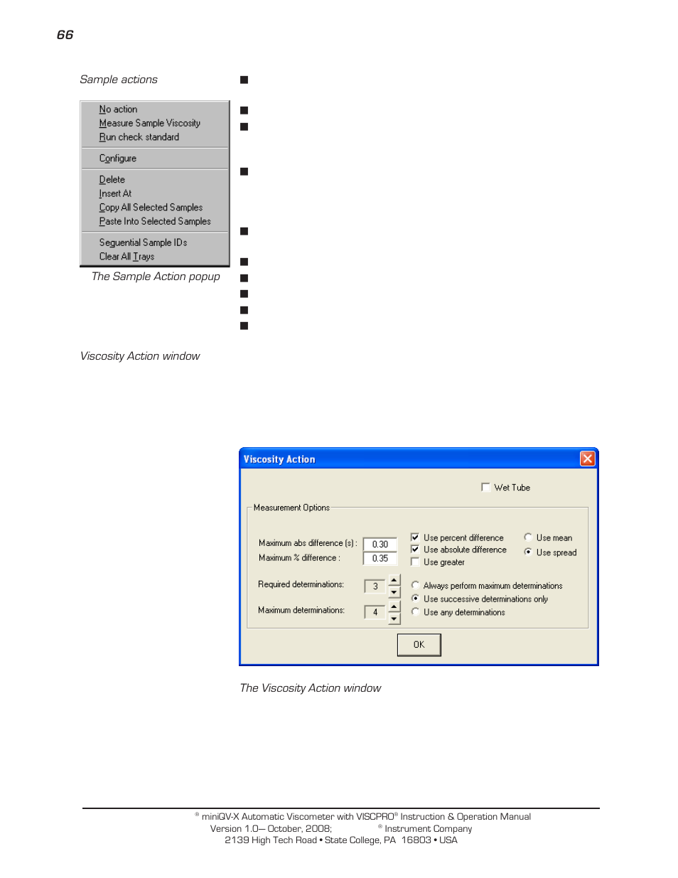 Cannon Instrument miniQV-X User Manual | Page 72 / 140