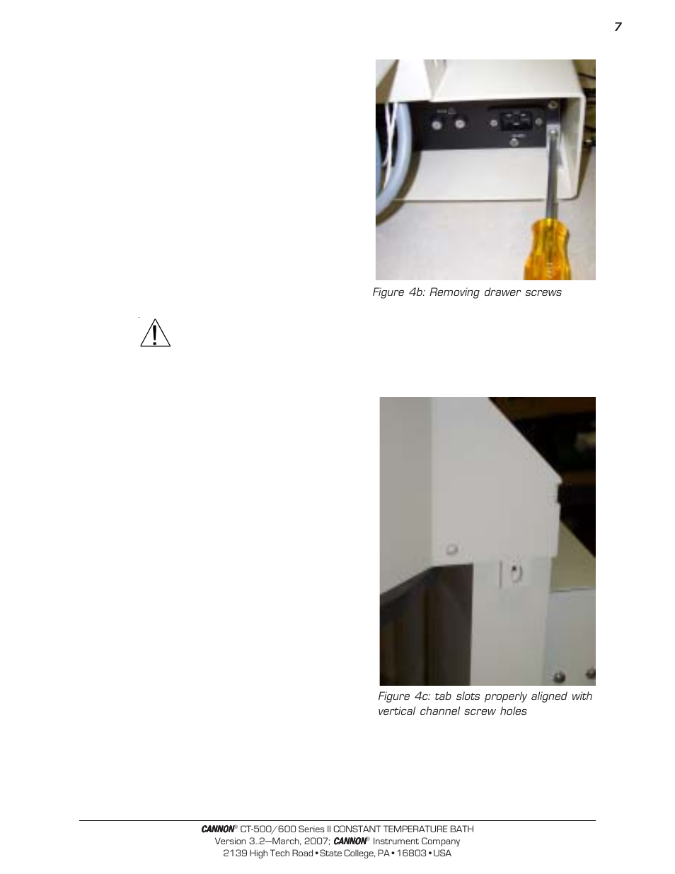 Cannon Instrument CT-600 (Contant Temperature Bath) User Manual | Page 9 / 30