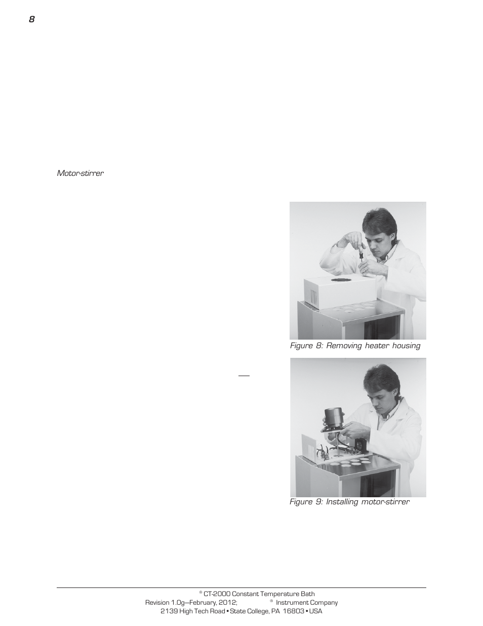 Cannon Instrument CT-2000 (Contant Temperature Bath) User Manual | Page 10 / 40