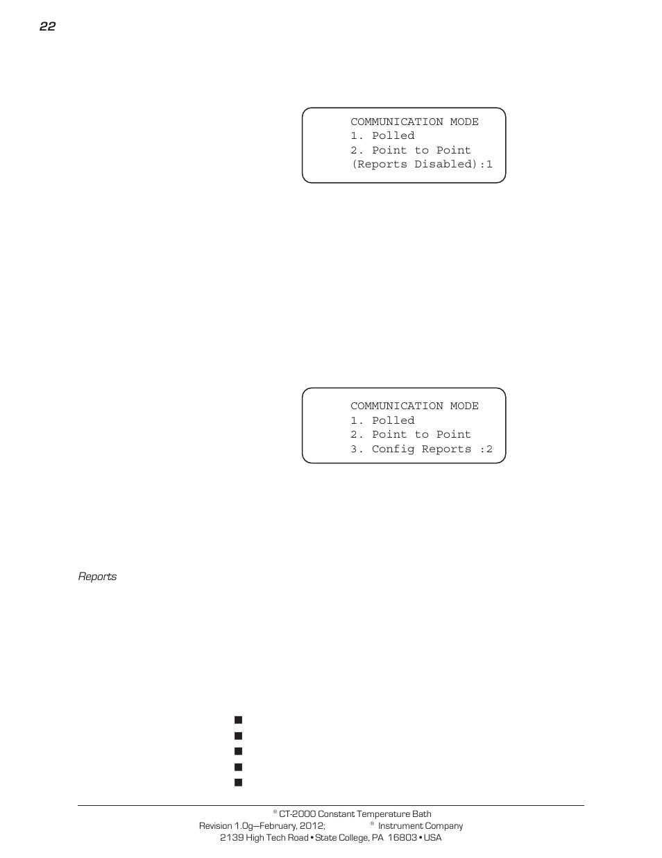 Cannon Instrument CT-2000 (Contant Temperature Bath) User Manual | Page 24 / 40