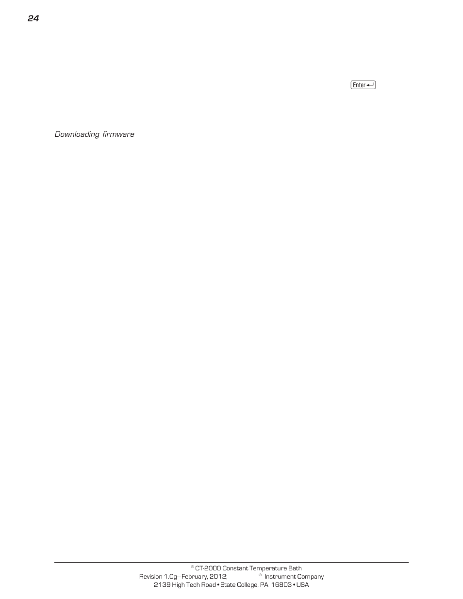 Cannon Instrument CT-2000 (Contant Temperature Bath) User Manual | Page 26 / 40