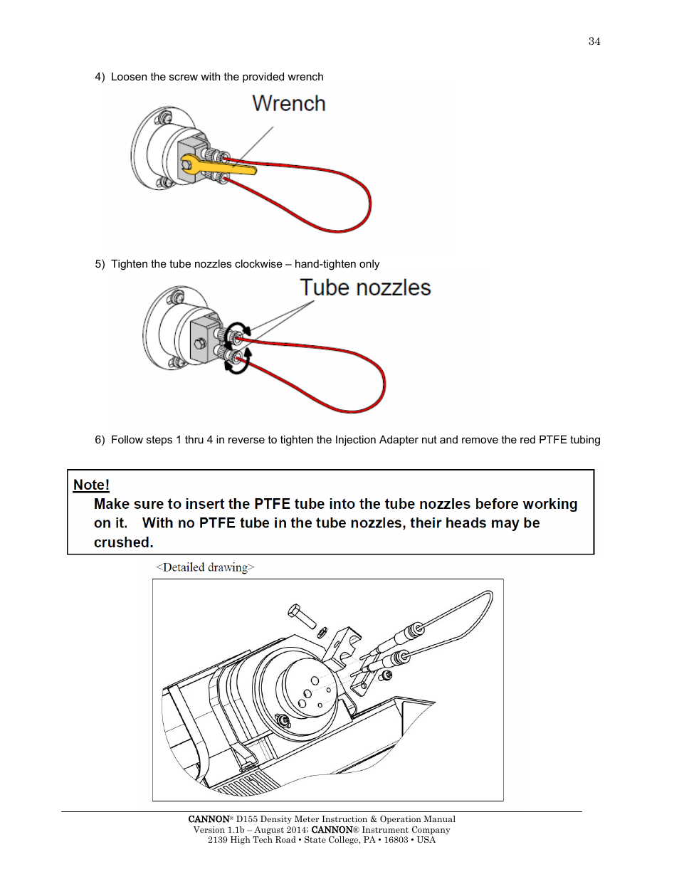 Cannon Instrument D155 Density Meter User Manual | Page 37 / 51