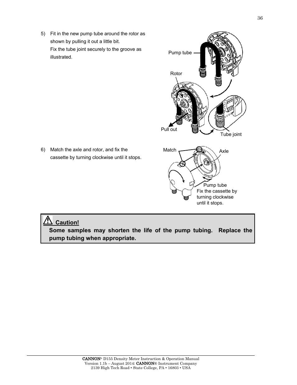 Cannon Instrument D155 Density Meter User Manual | Page 39 / 51