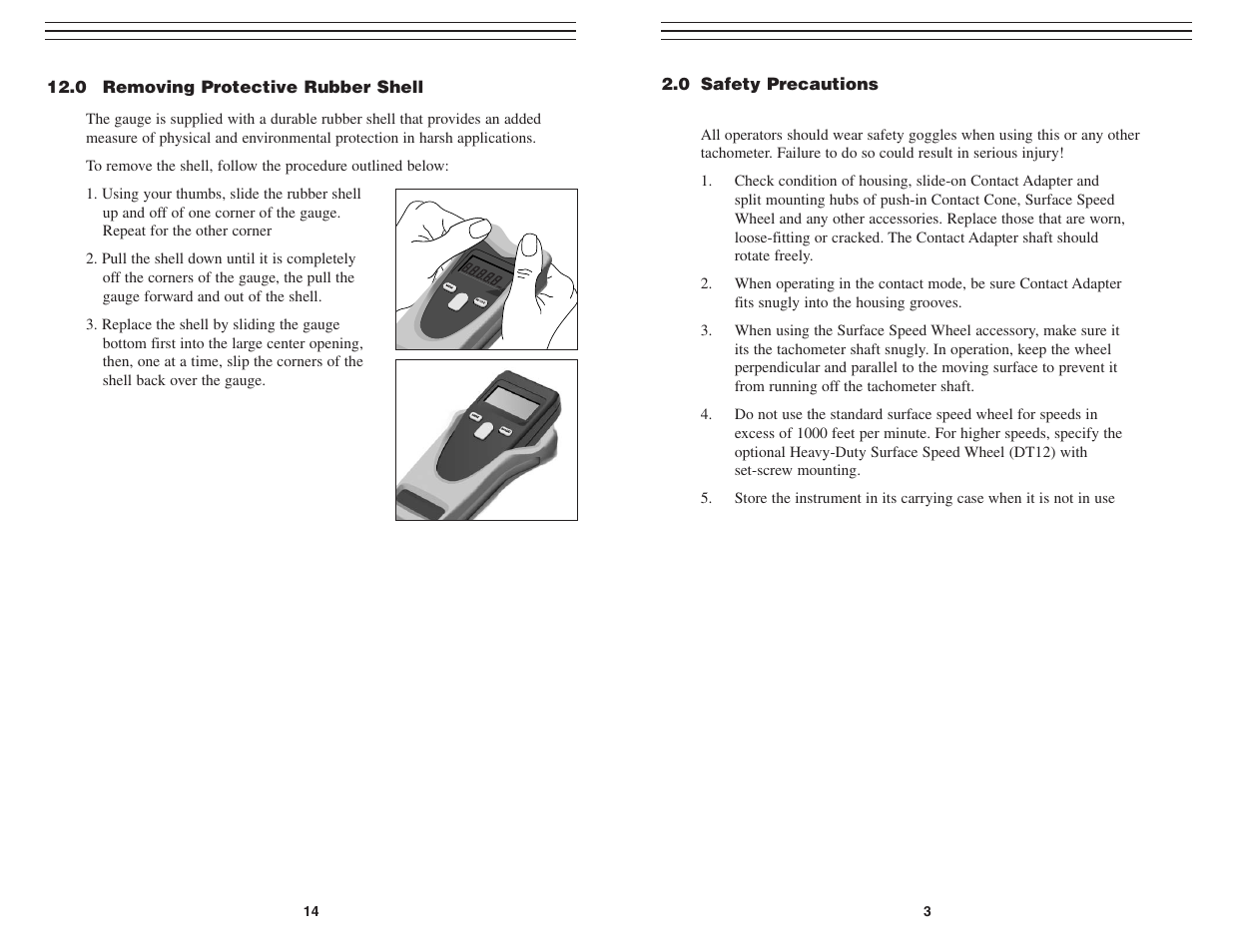 Checkline CDT-2000HD User Manual | Page 3 / 9