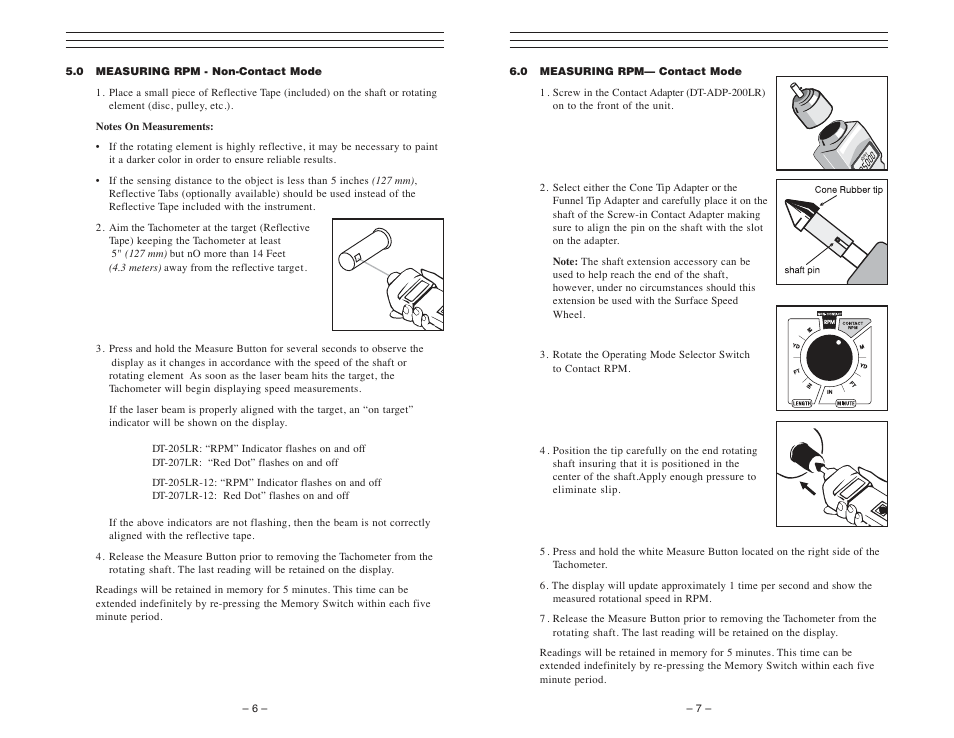 Checkline DT-207LR User Manual | Page 6 / 7