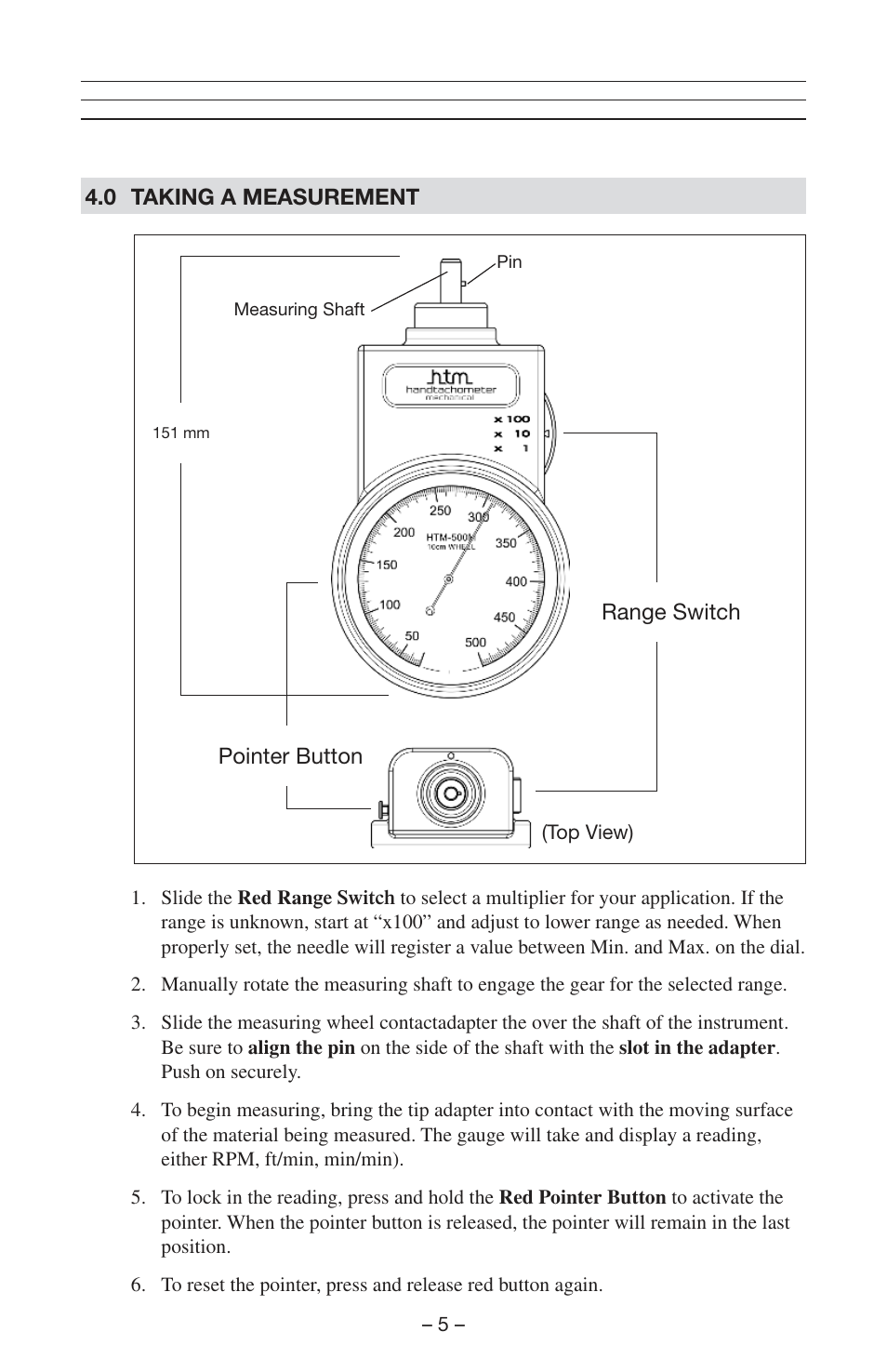 Checkline HTM User Manual | Page 6 / 10