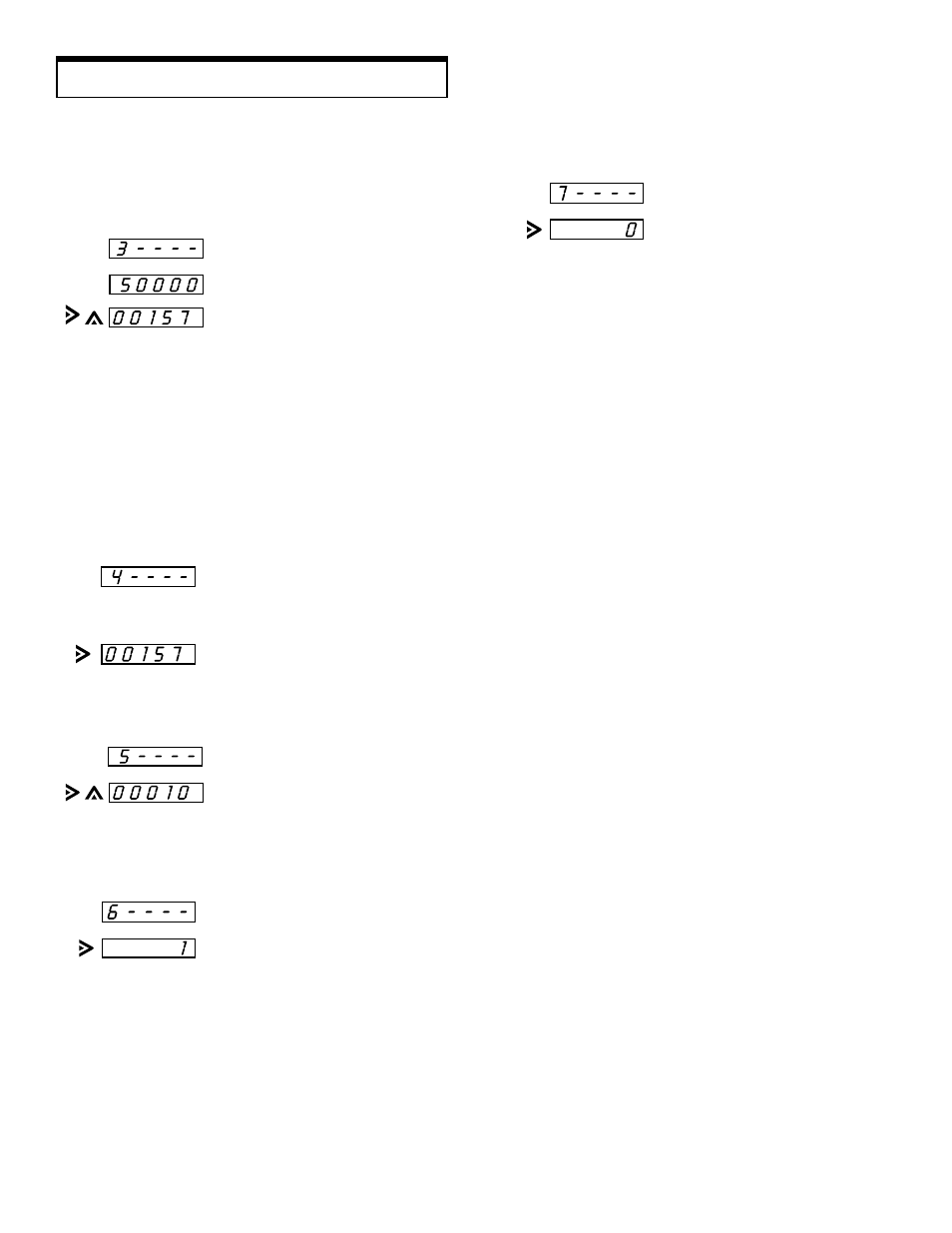 Setting parameters (cont'd) | Checkline DT-5TG User Manual | Page 5 / 8