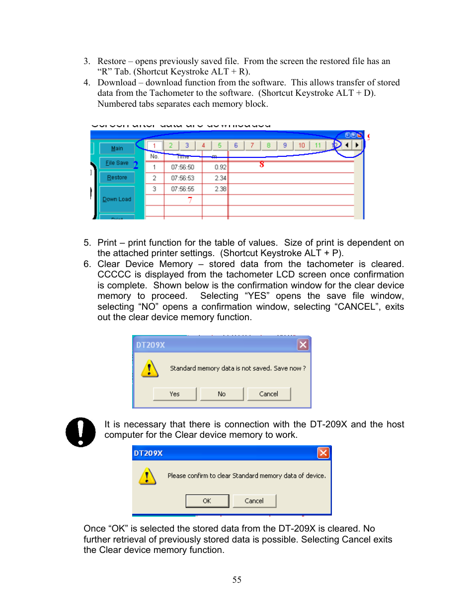 Checkline DT-209X User Manual | Page 59 / 68