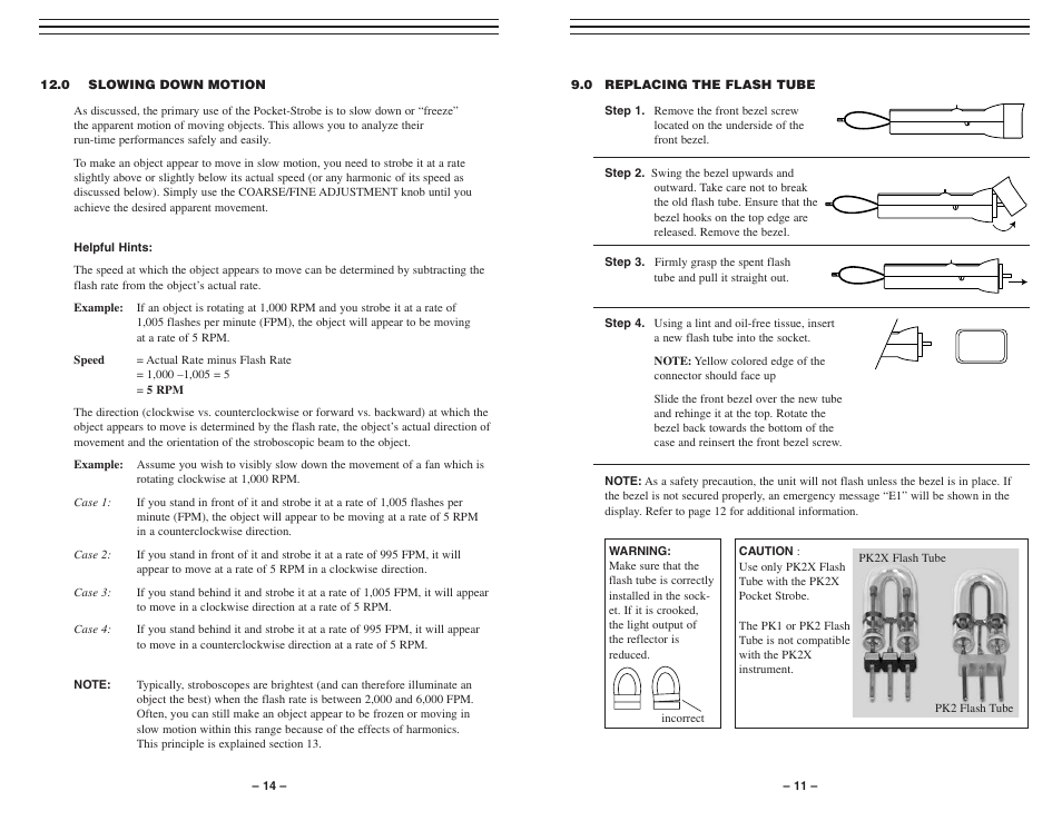 Checkline PK2X User Manual | Page 11 / 13
