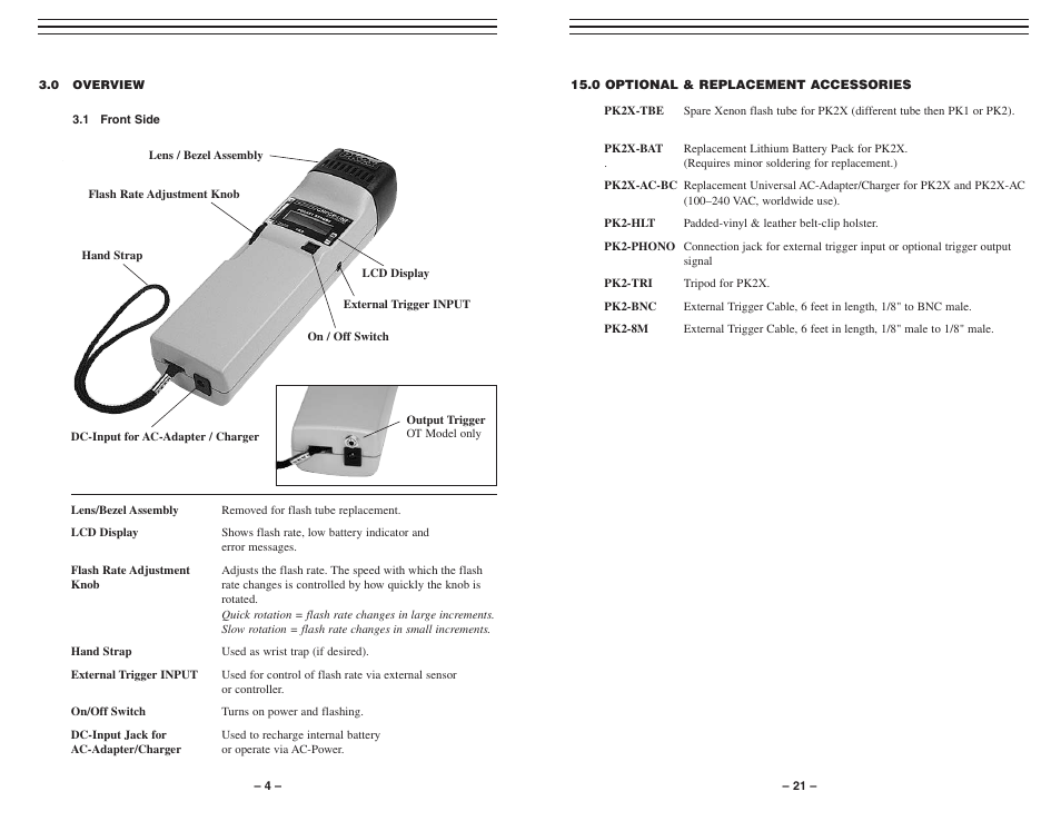 Checkline PK2X User Manual | Page 4 / 13