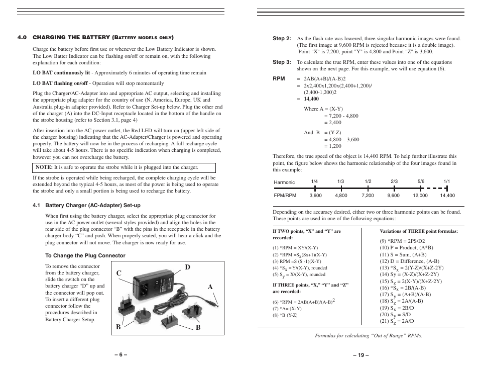Bc d a | Checkline PK2X User Manual | Page 6 / 13