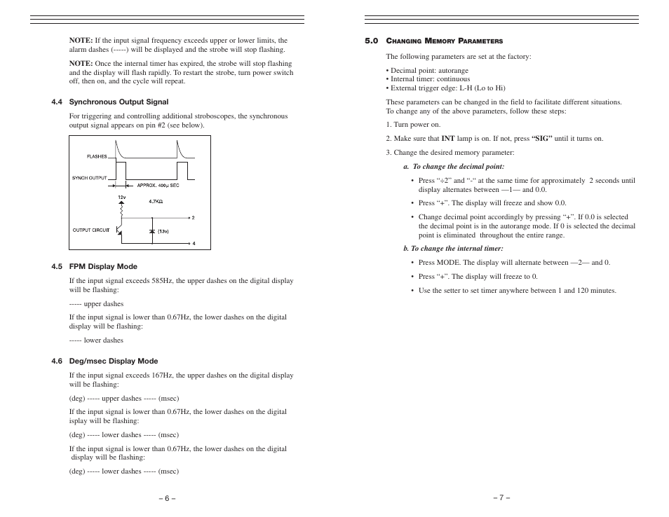Checkline DT-315AEB User Manual | Page 6 / 7