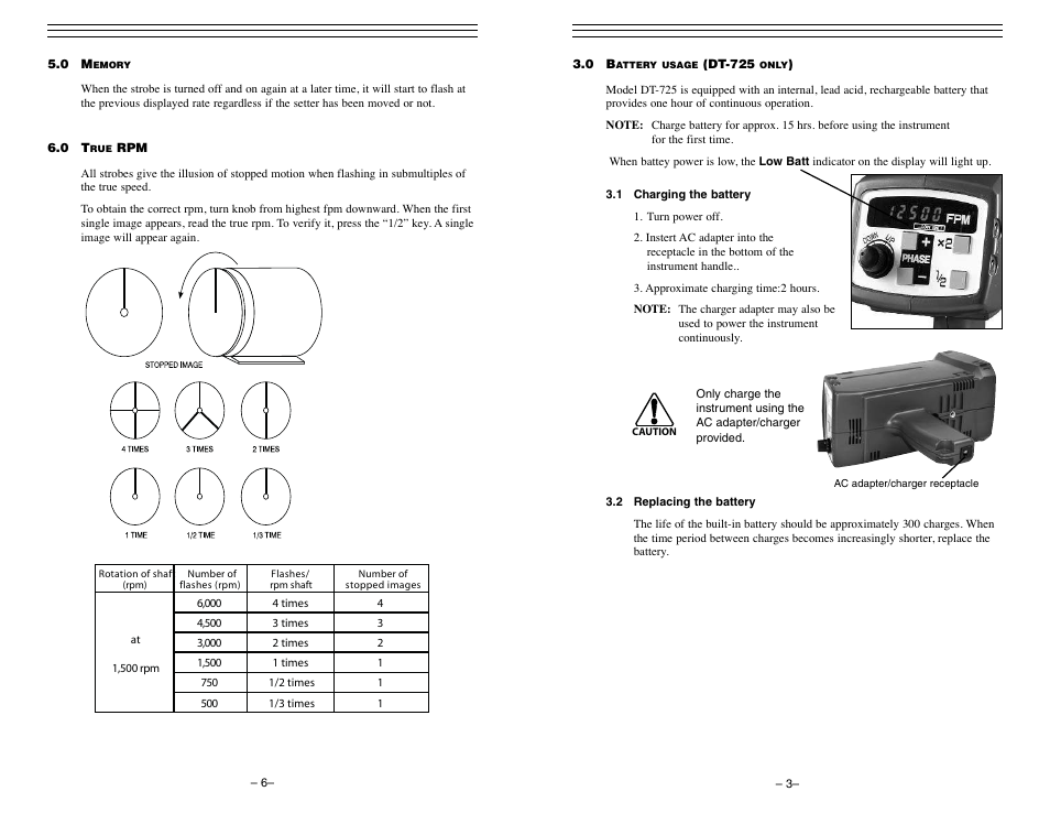 Checkline DT-725 User Manual | Page 3 / 6