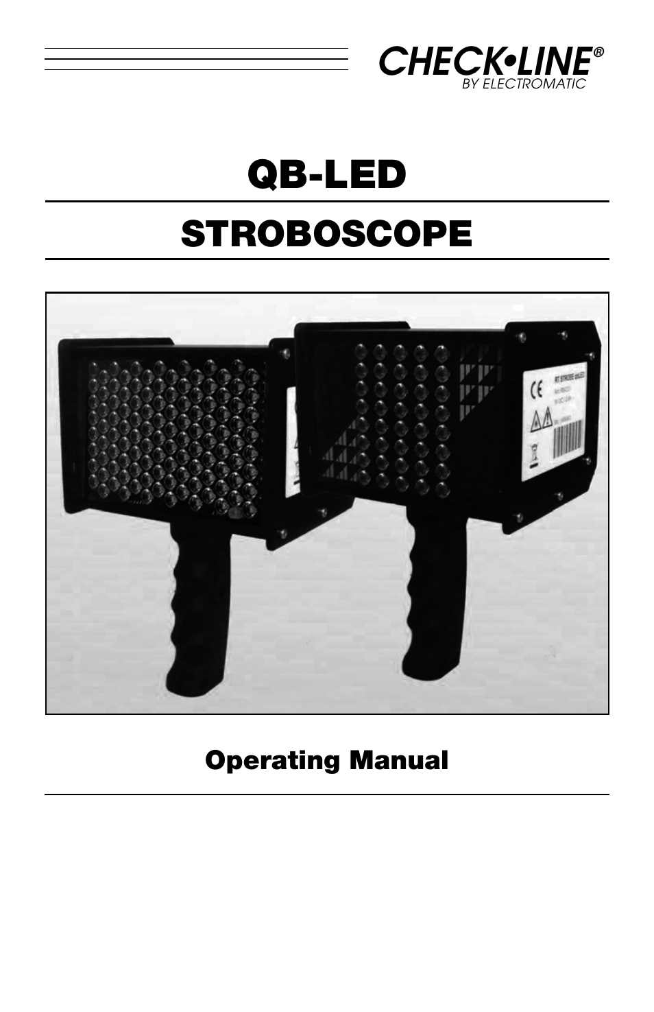 Checkline QB-LED User Manual | 22 pages