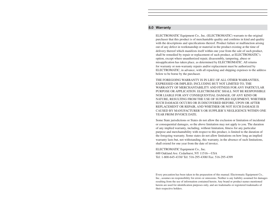 Checkline LS-9-12000 User Manual | Page 5 / 6