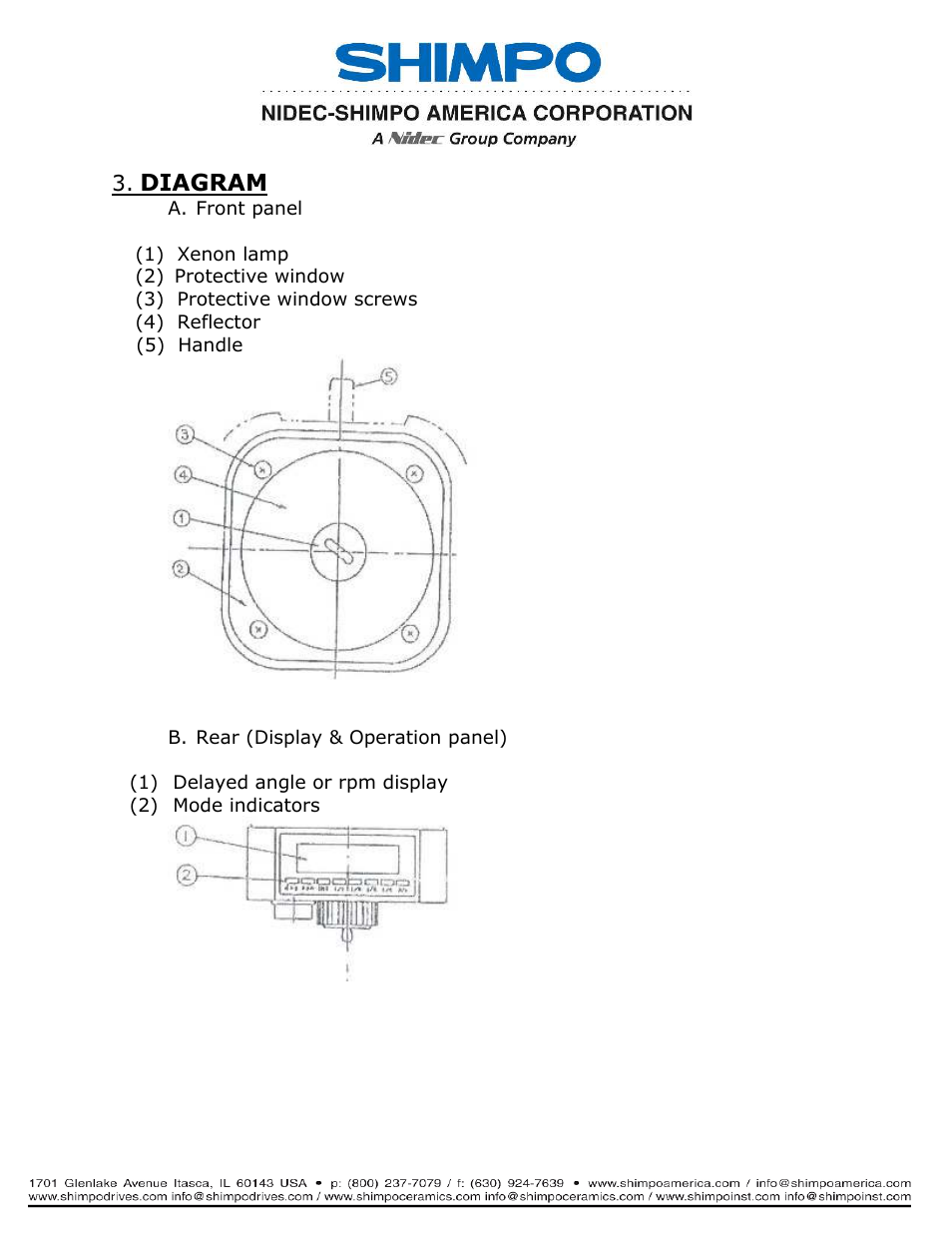 Diagram | Checkline DT-311J User Manual | Page 4 / 12