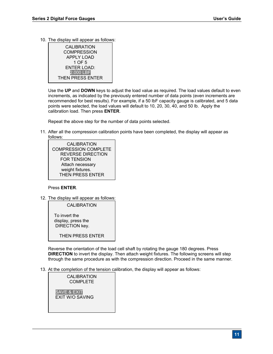 Checkline Series-2 User Manual | Page 12 / 16