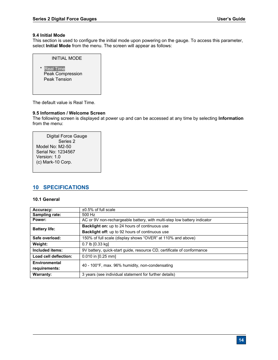 Checkline Series-2 User Manual | Page 15 / 16