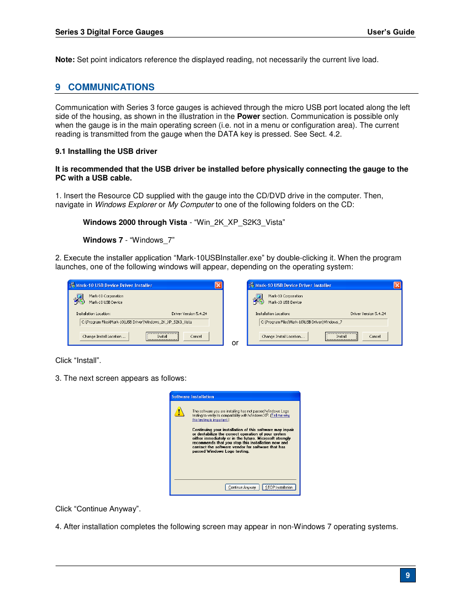 Checkline Series-3 User Manual | Page 10 / 22