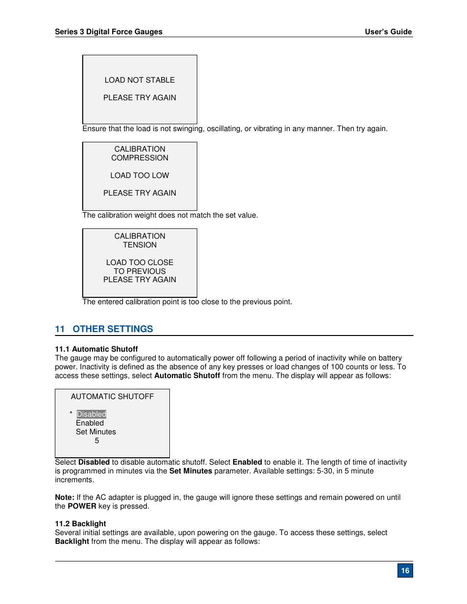Checkline Series-3 User Manual | Page 17 / 22