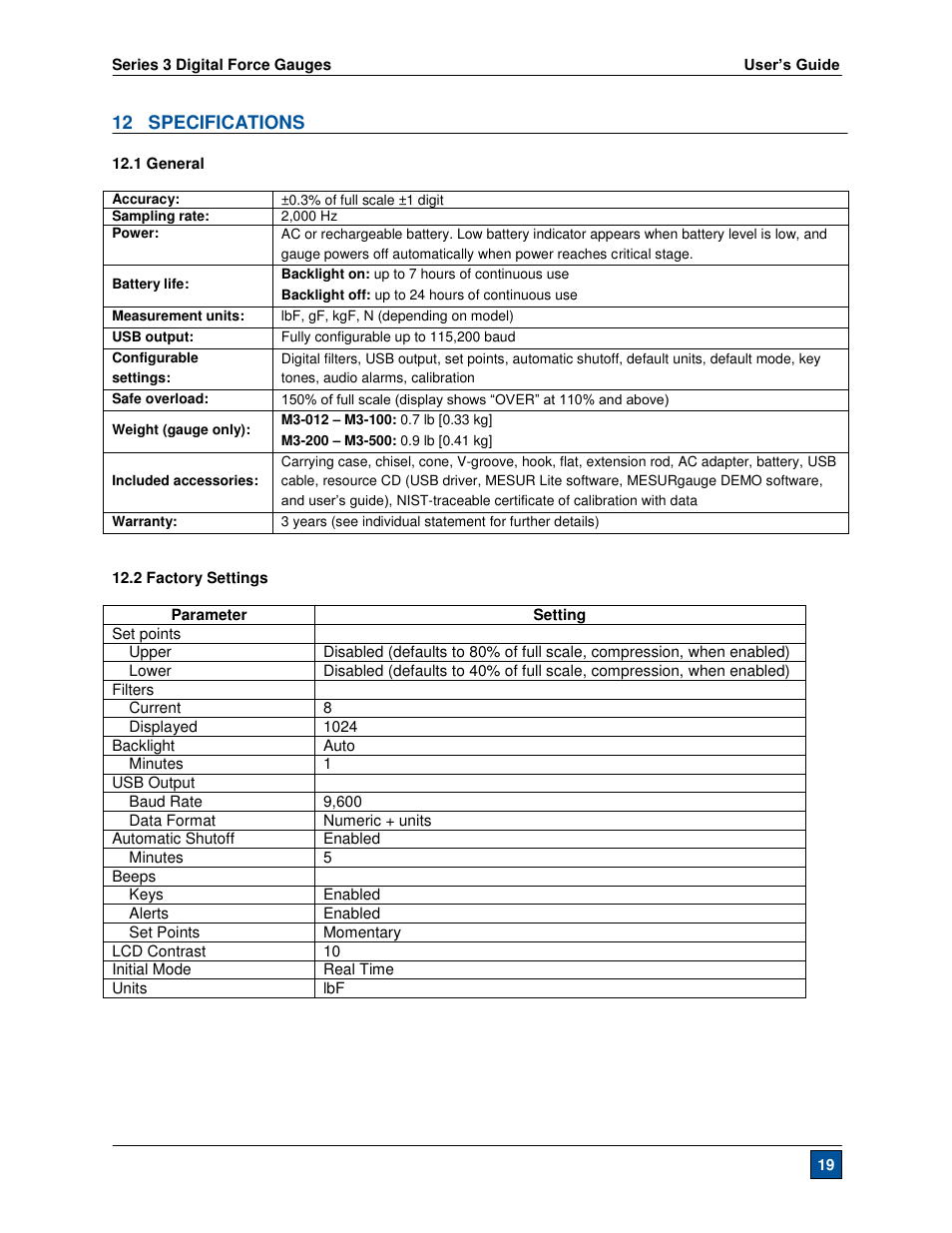 Checkline Series-3 User Manual | Page 20 / 22