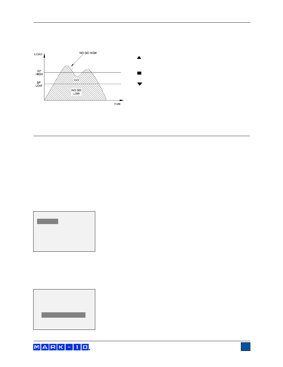 Memory, View data, View statistics | Output data, Output statistics, Output data & stats, Clear all data, 01 2.458 lbf, 02 2.224 lbf, 03 2.446 lbf | Checkline Series-4 User Manual | Page 10 / 26